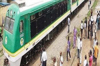 The rail transport in Lagos