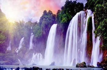 The waterfalls in Nigeria