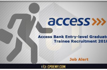 Access bank Entry-Level Graduate Trainee Recruitment 2018