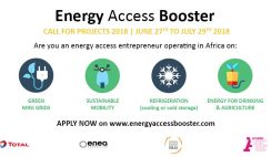 Total PLC Energy Access Booster Grants For Entrepreneurs