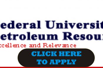 Federal University Of Petroleum Resources Recruitment 2018
