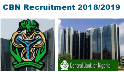 CBN Job Recruitment 2018/2019