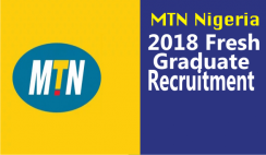 MTN Nigeria Fresh Job Recruitment 2018