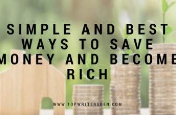 tested and trusted ways to save money