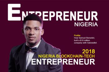 entrepreneur Nigeria blockchain award