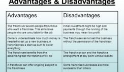 advantages and disadvantages of franchising business